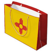 New Mexico State Flag Gift Bag Large Cadeautasje (Achterkant Gekanteld)