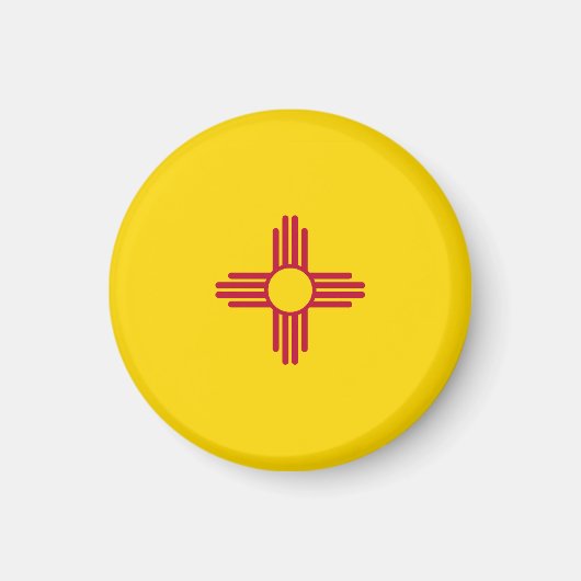 New Mexico State Flag Verenigde Staten Magneet (Voorkant)