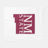 New Mexico State Fleece Deken (Voorkant (Horizontaal))