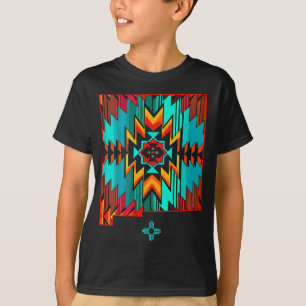 New Mexico State Floral Zuidwest NM Zia Art T-shirt