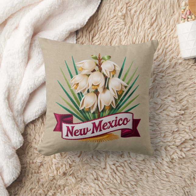 New Mexico State FlowersEmbleem Kussen (Deken)