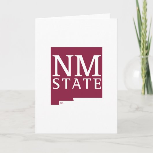 New Mexico State Kaart (Voorkant)