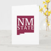 New Mexico State Kaart (Gele Bloem)