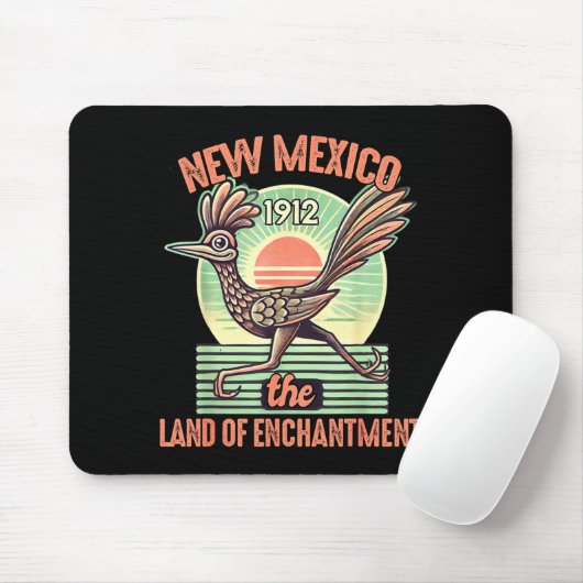 New Mexico State Land Of Enchantment Road Runner S Muismat (Met muis)