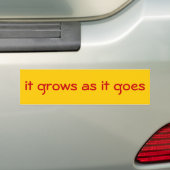 New Mexico State Motto Bumpersticker (Op auto)
