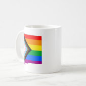 New Mexico State Pride LGBTQ Progress Pride Koffiemok (Voorkant links)