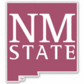 New Mexico State Sticker (Voorkant)