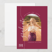 New Mexico State University Graduation Aankondiging (Voorkant / Achterkant)