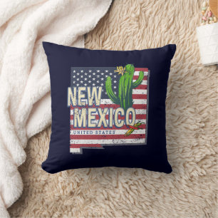 New Mexico State Verenigde Staten Kaart Verenigde Kussen