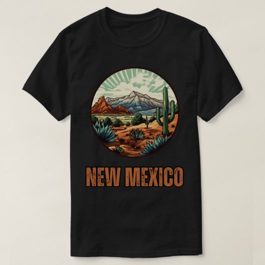 New Mexico State Verenigde Staten T-shirt (Design voorkant)