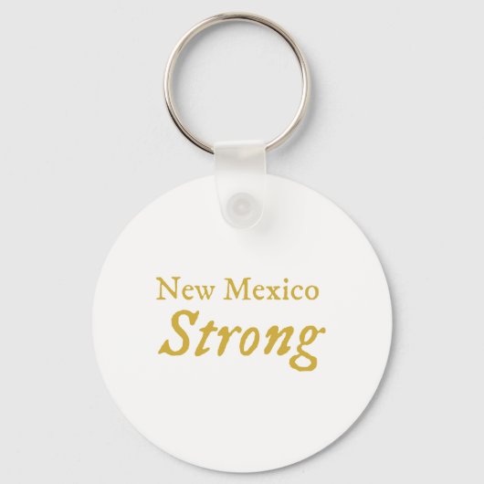 New Mexico Strong Sleutelhanger (Voorkant)