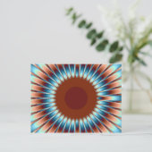 New Mexico Sunburst1 Briefkaart (Staand voorkant)