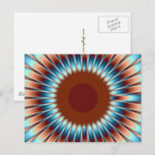 New Mexico Sunburst1 Briefkaart (Voorkant / Achterkant)