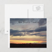 New Mexico Sunrise Briefkaart (Voorkant / Achterkant)