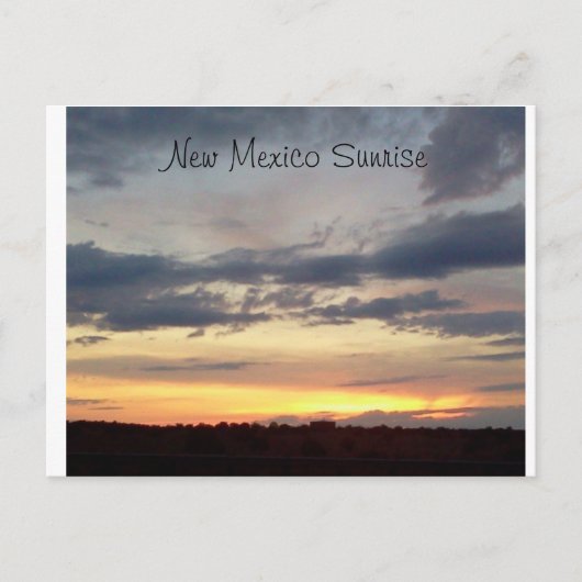 New Mexico Sunrise Briefkaart (Voorkant)