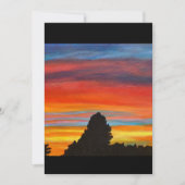 New Mexico Sunset: Het land van betovering Feestdagenkaart (Voorkant)