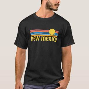 New Mexico Sunset Retro Style Design MCMA T-shirt