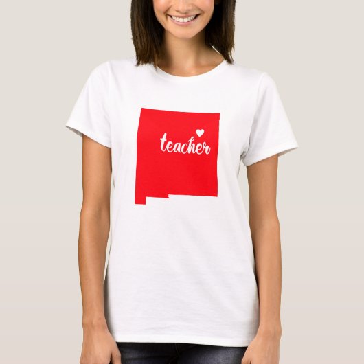 New Mexico Teacher Tshirt (Voorkant)