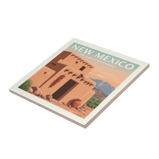  New Mexico Tegeltje (Zijkant)