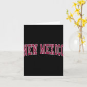 New Mexico - Throwback Design - Clic  Kaart (Gele Bloem)