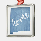 New Mexico Thuis Houtnerf Metalen Ornament (Links)