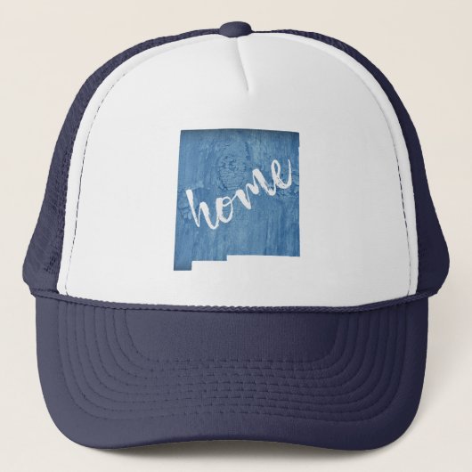 New Mexico Thuis Houtnerf Trucker Pet (Voorkant)