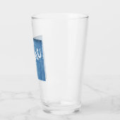 New Mexico Thuis Houtstructuur Glas (Links)