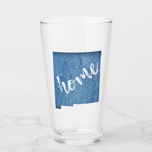 New Mexico Thuis Houtstructuur Glas (Voorkant)