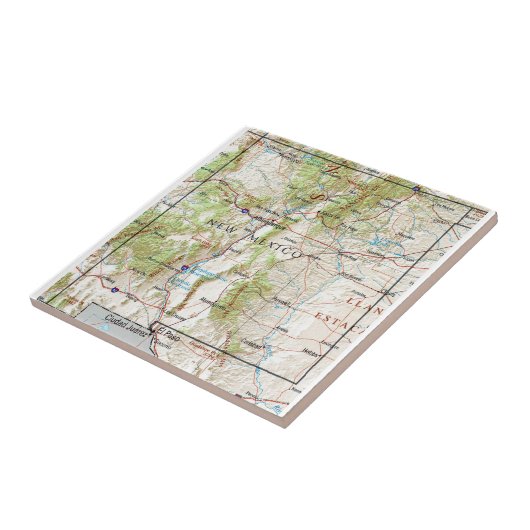 New Mexico Tile Tegeltje (Zijkant)