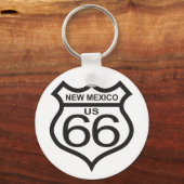 New Mexico US Route 66 Sleutelhanger (Voorkant)
