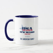 New Mexico USA 1912 Gepersonaliseerd