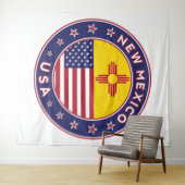 New Mexico, USA States, New Mexico canvas, poster Wandkleed (In Situ (horizontaal))