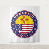 New Mexico, USA States, New Mexico canvas, poster Wandkleed (Voorkant)