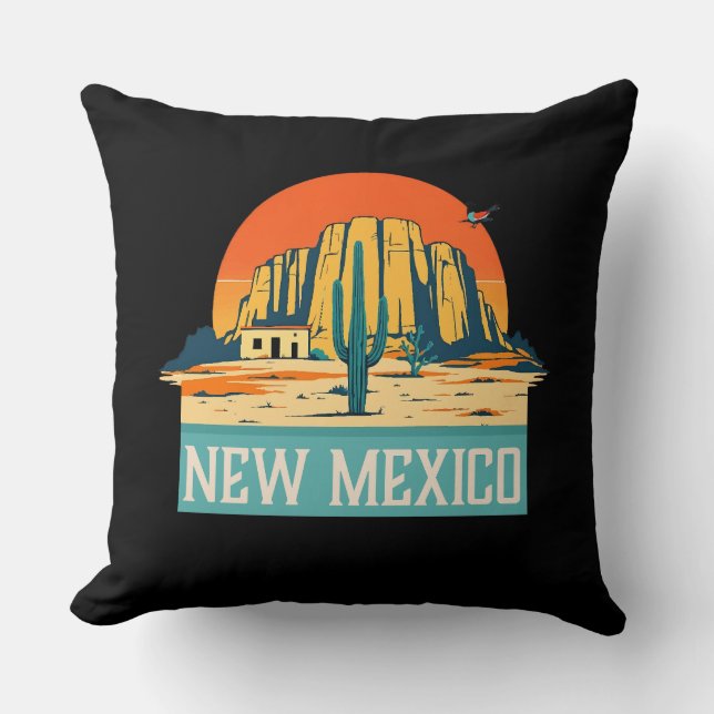 New Mexico Verenigde Staten van Amerika Kussen (Voorkant)