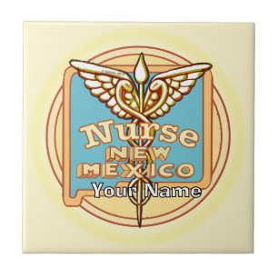 New Mexico Verpleegster Caduceus Tegels Tegeltje