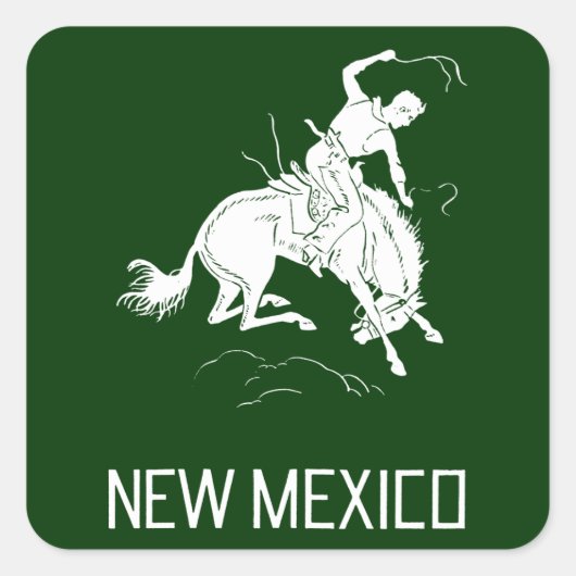  New Mexico Vierkante Sticker (Voorkant)