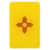NEW MEXICO VLAG Flexibele magneet (Verticaal)