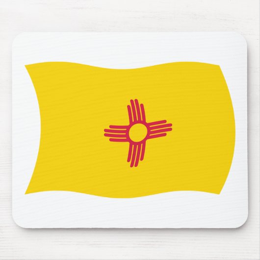 New Mexico Vlag Muismat (Voorkant)