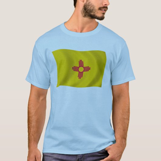 New Mexico Vlag T-shirt (Voorkant)
