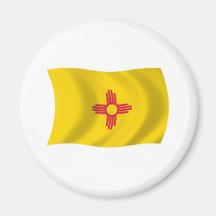New Mexico Vlagmagneet Magneet