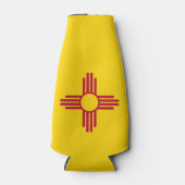 New Mexico Vlagnaam Fles Cooler (Voorkant)