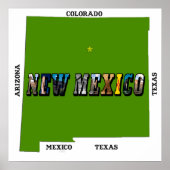 New Mexico, VSAPoster Poster (Voorkant)
