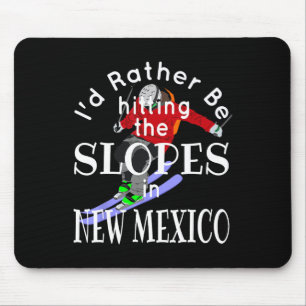 New Mexico waar ik liever de pistes zou raken Grap Muismat