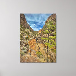 New Mexico Waterfall Canvas Afdruk