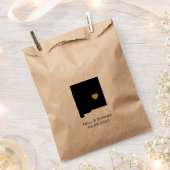 New Mexico Wedding Favor Treat Sacks, Gift Bags Bedankzakje (Geknipt)