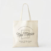 New Mexico Wedding Welcome Canvas tas (Voorkant)