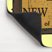 New Mexico welkomstbord souvenir mousepad Muismat (Hoek)