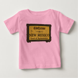 New Mexico welkomstbord voor baby's