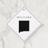 New Mexico welkomsttas cadeau Label bruiloft weeke (Voorkant)