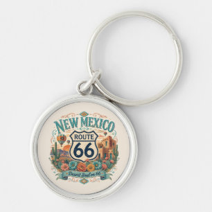 New Mexico Woestijn Boho Route 66 Ziel Vibe Sleutelhanger